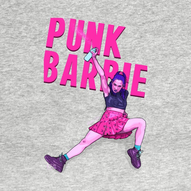 Punk Barbie (no background) by BeSmartFightDirty